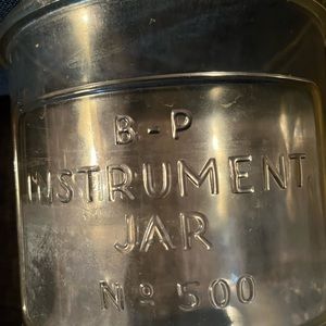 Great antique large glass jar for dental/medical, great condition, and so cool